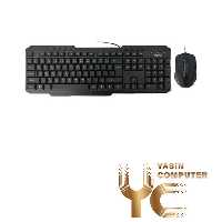 کیبورد و موس ROYAL K163 M204 - یاسین کامپیوتر