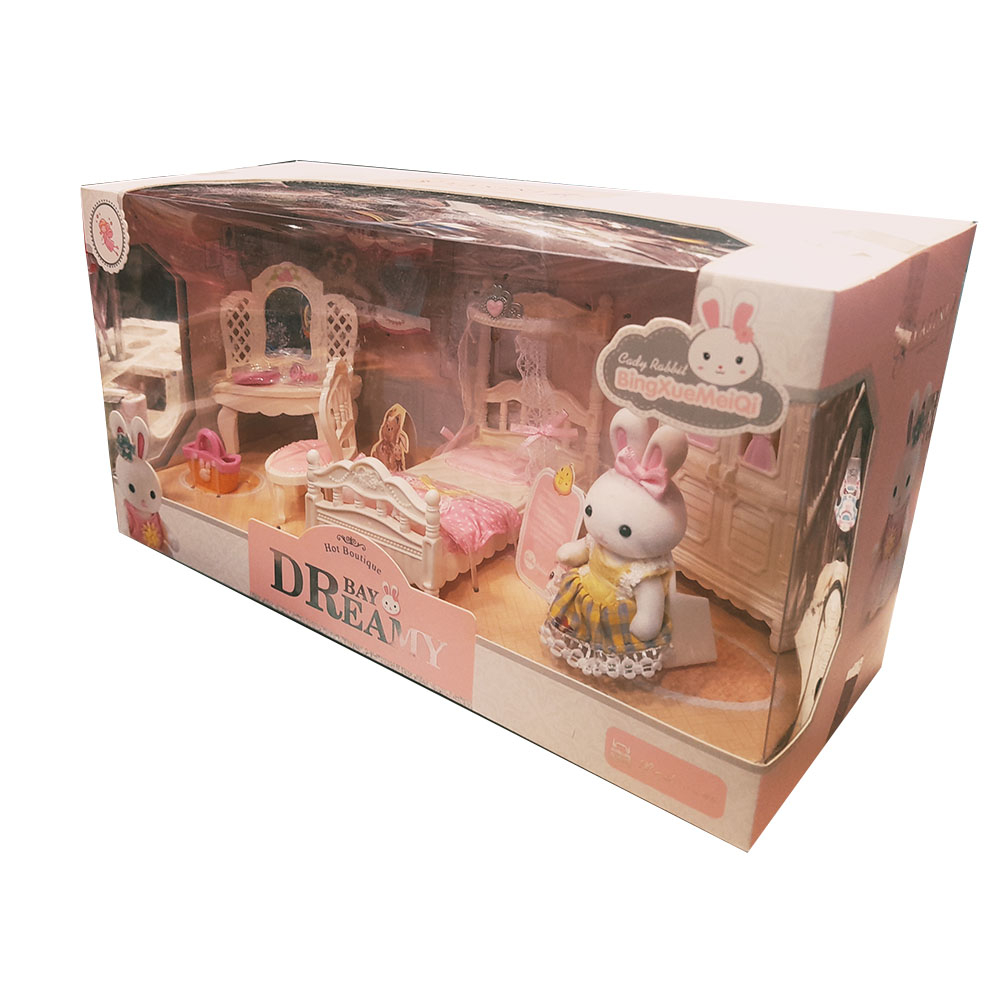 اسباب بازی مدل خانه خرگوش طرح اتاق خواب