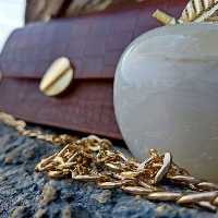 کیف قهوه ای سرامیکی