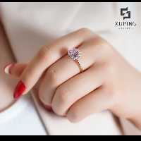 انگشتر ژوپینگ رنگ ثابت ضد حساسیت کد10