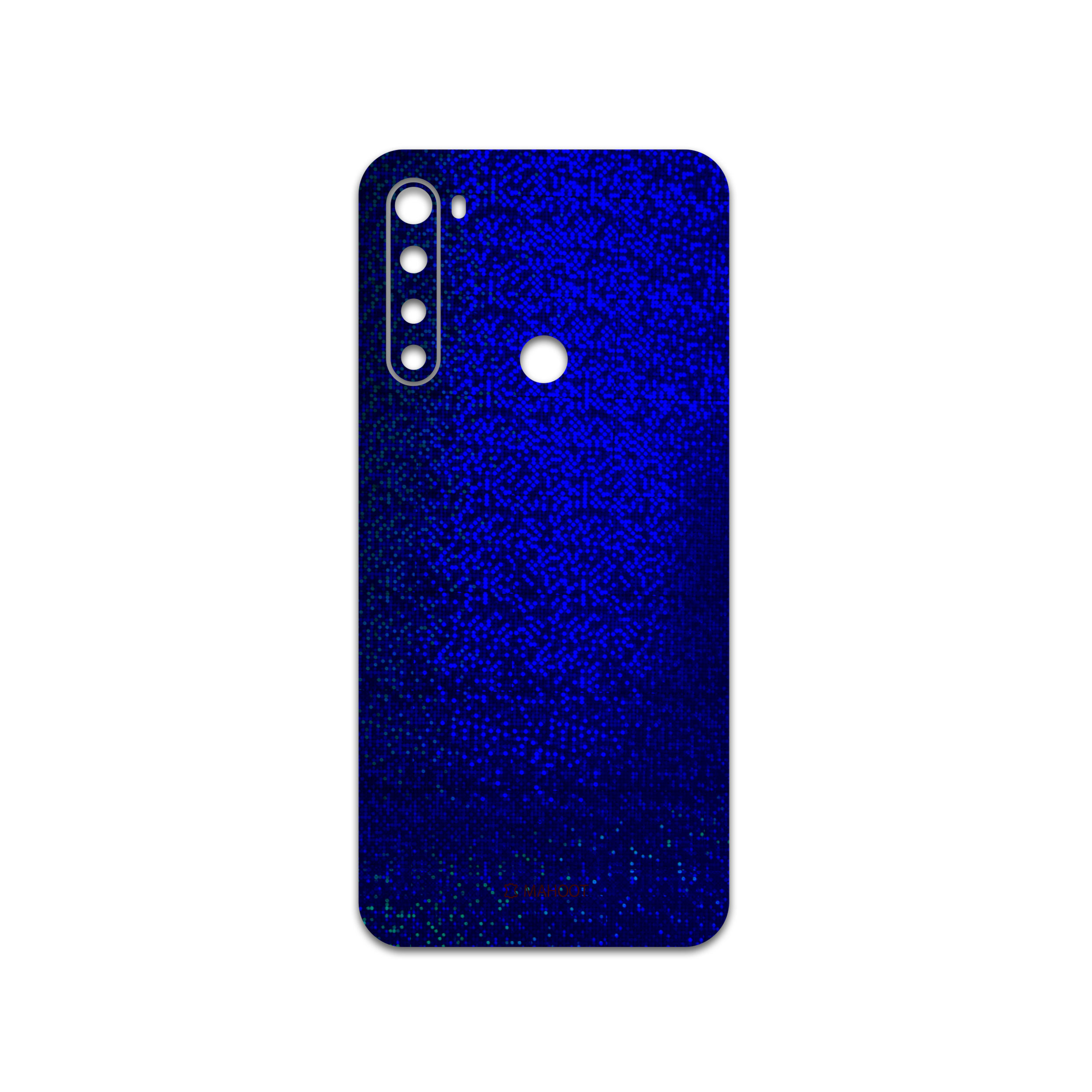 برچسب پوششی ماهوت مدل Blue-Holographic مناسب برای گوشی موبایل شیائومی Redmi Note 8
