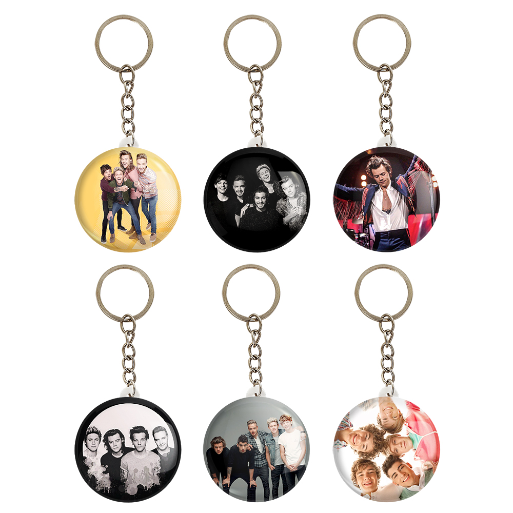 جاکلیدی خندالو طرح One Direction کد 147A مجموعه 6 عددی