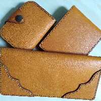 نیم ست زیبای و شیک چرم طبیعی