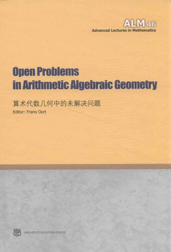 خرید و دانلود نسخه کامل کتاب Open Problems in Arithmetic Algebraic Geometry