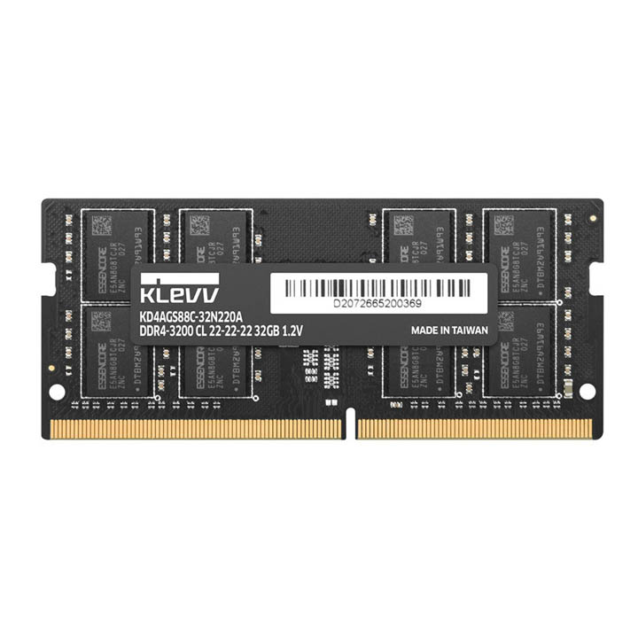 رم لپ تاپ Klevv KD4BGSA80-32N220A DDR4 32GB 3200MHz CL22