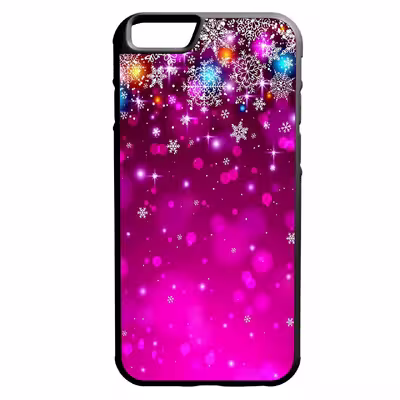 کاور طرح برف بنفش کد 10182 مناسب برای گوشی موبایل اپل iphone 6 plus/6s plus