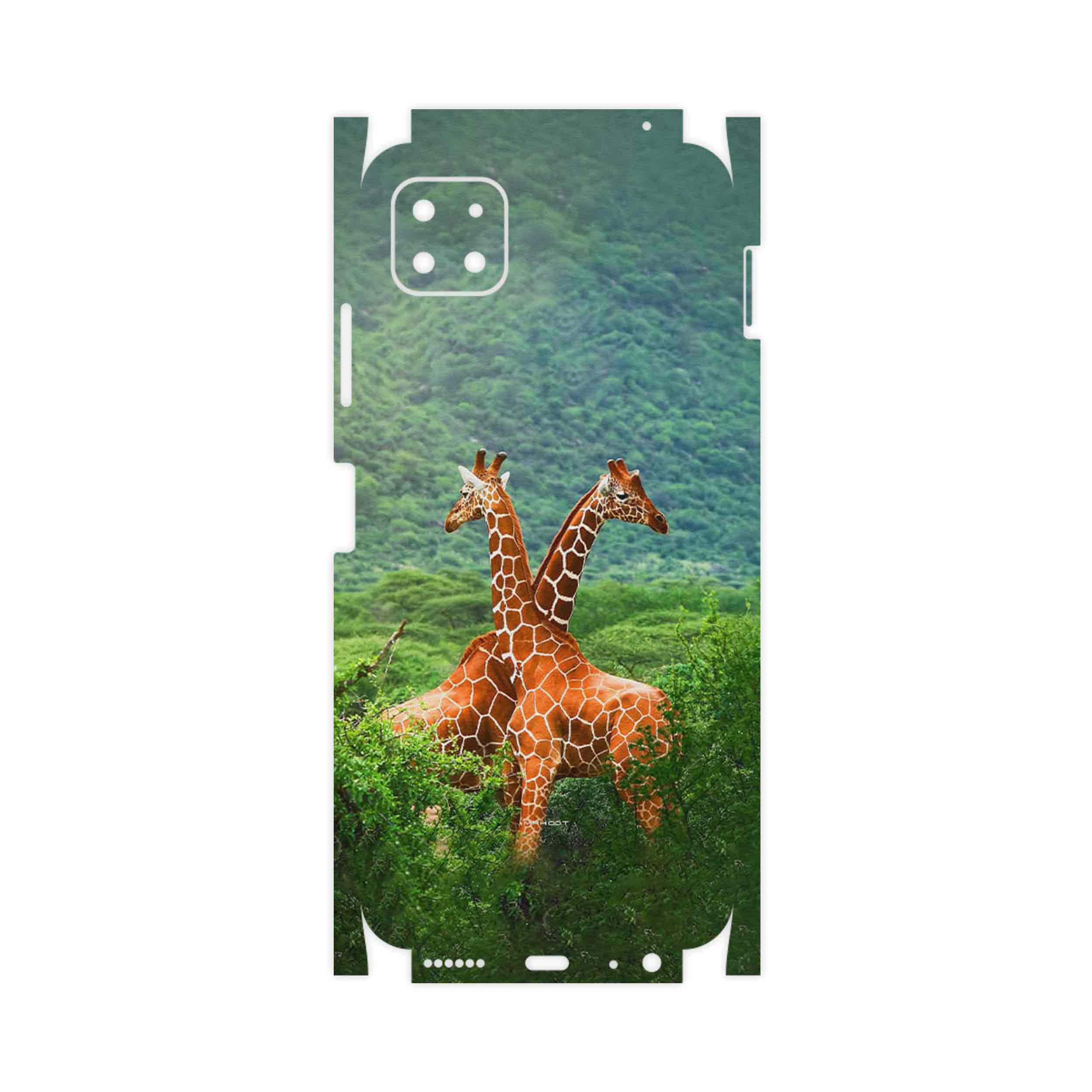 برچسب پوششی ماهوت مدل Giraffe-FullSkin مناسب برای گوشی موبایل سامسونگ Galaxy A22 5G