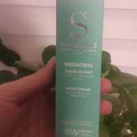 کرم شب جوش و چروک سین بیونیم (پوست مختلط تا چرب) 30 میلی لیترSynbionyme Medacnyl Night Cream 30 ML


