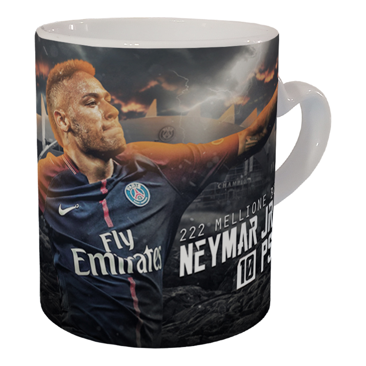 ماگ مدل دسته قلبی طرح نیمار کد 67