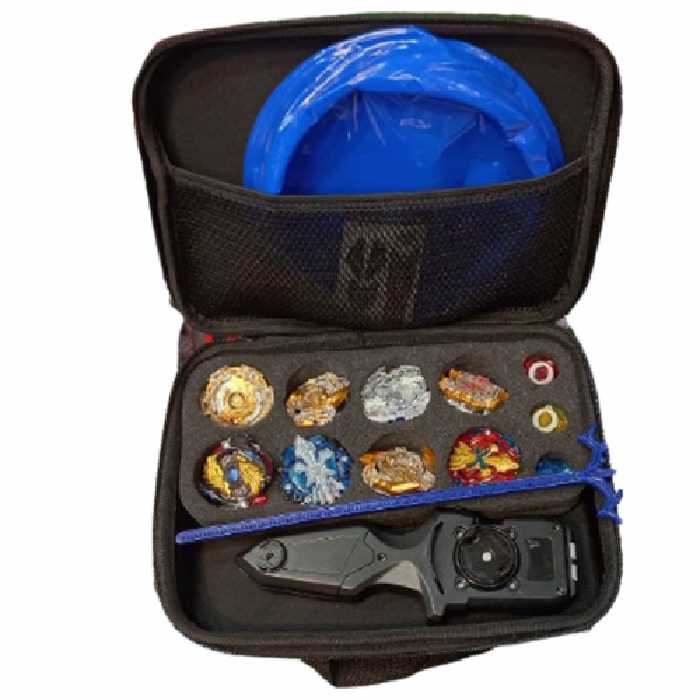 فرفره انفجاری مدل چمدونی مجموعه 8 عددی