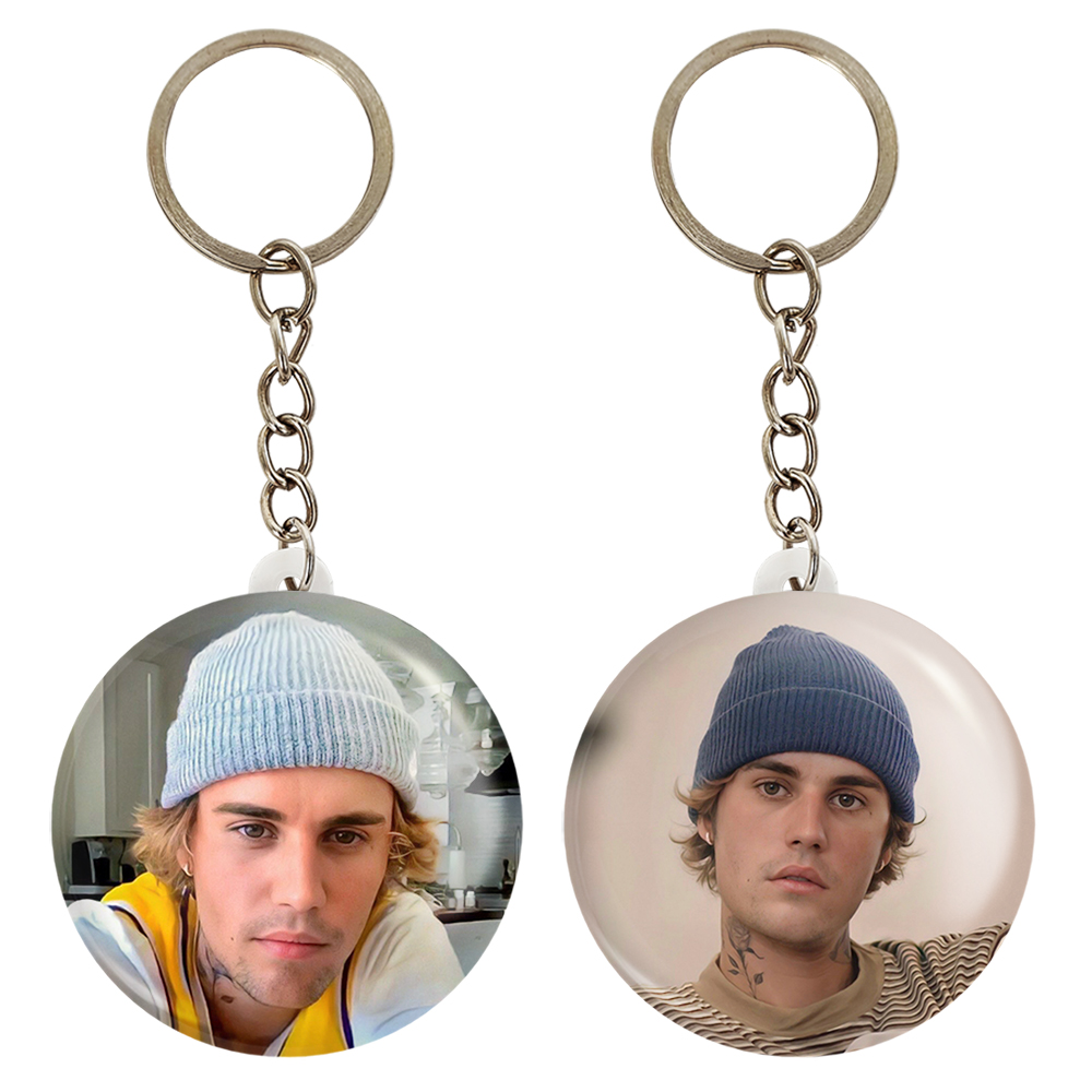 جاکلیدی خندالو مدل جاستین بیبر کد 1902319022 مجموعه 2 عددی