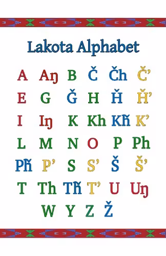 خرید و دانلود نسخه کامل کتاب Lakota Alphabet
