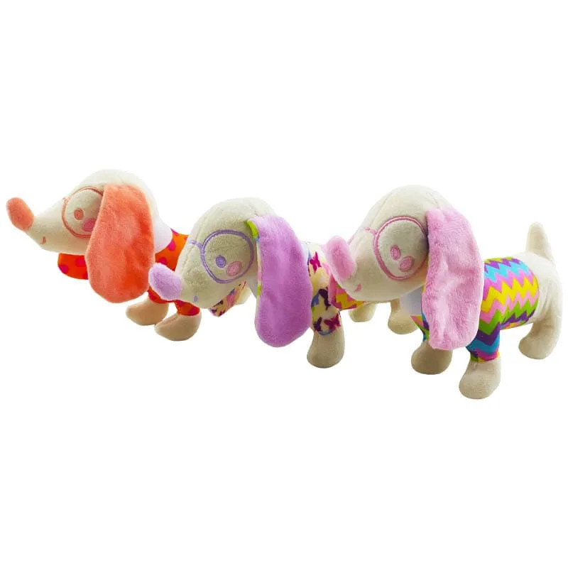 جغجغه بچگانه طرح سگ عینکی shima