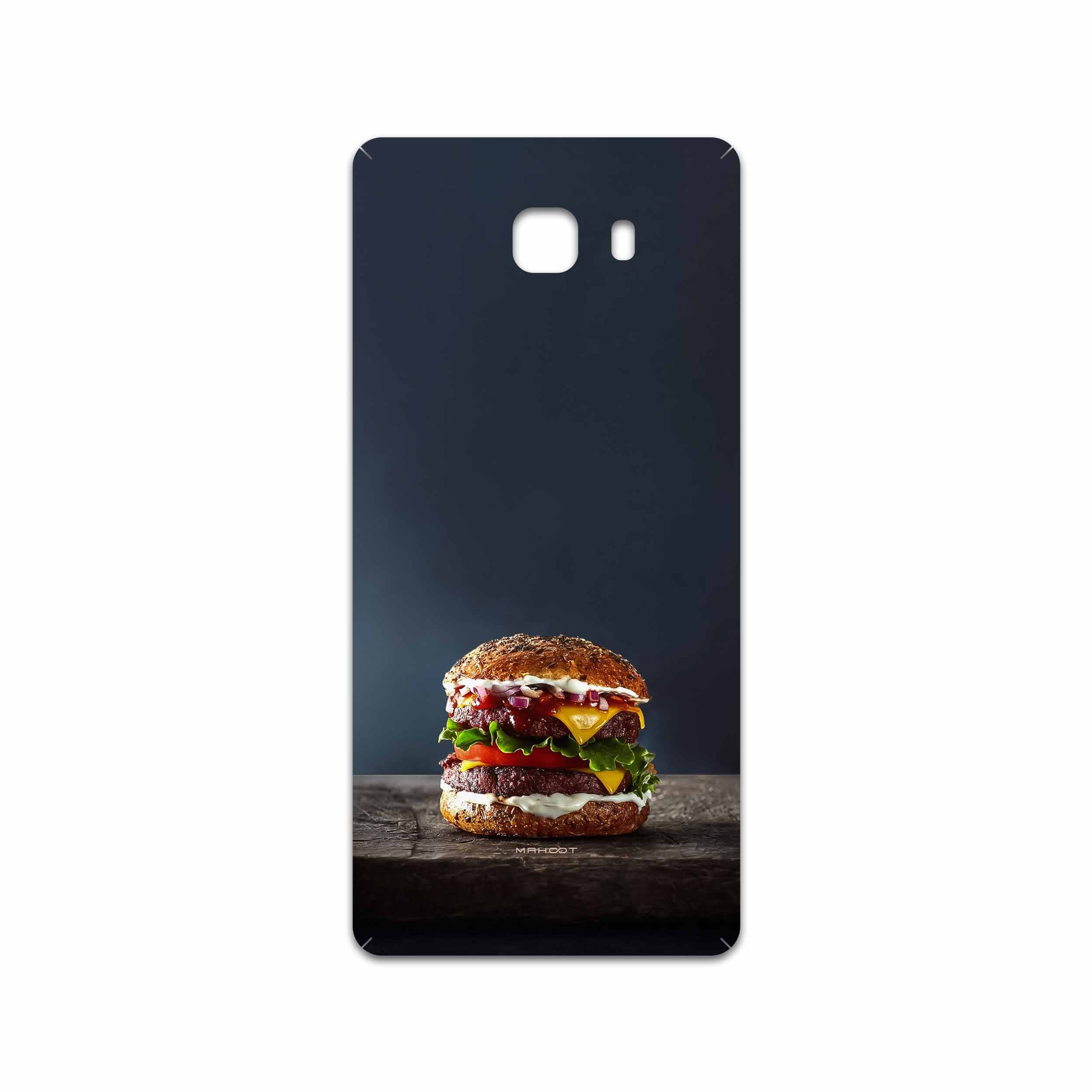 برچسب پوششی ماهوت مدل Hamburger مناسب برای گوشی موبایل سامسونگ Galaxy C9 Pro