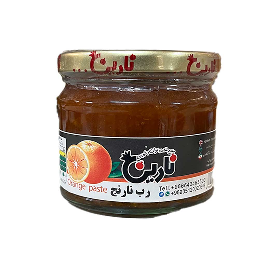 رب نارنج شیشه ای 500گرمی نارین