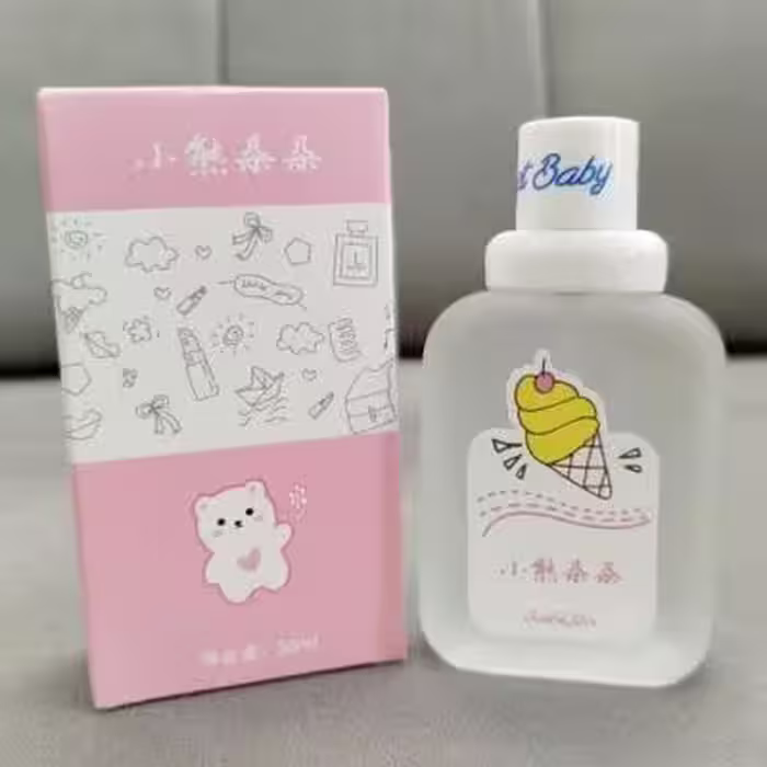 عطر ادکلن بیکینی رایحه بستنی شیری 50 میل ( بدون مواد مضر)