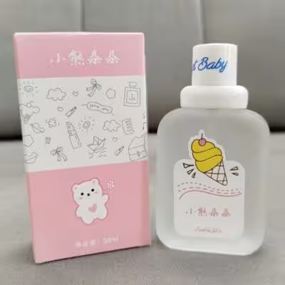 عطر ادکلن بیکینی رایحه بستنی شیری 50 میل ( بدون مواد مضر)