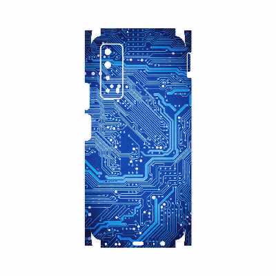 برچسب پوششی ماهوت مدل Blue Printed Circuit Board-FullSkin مناسب برای گوشی موبایل هوآوی Y7a