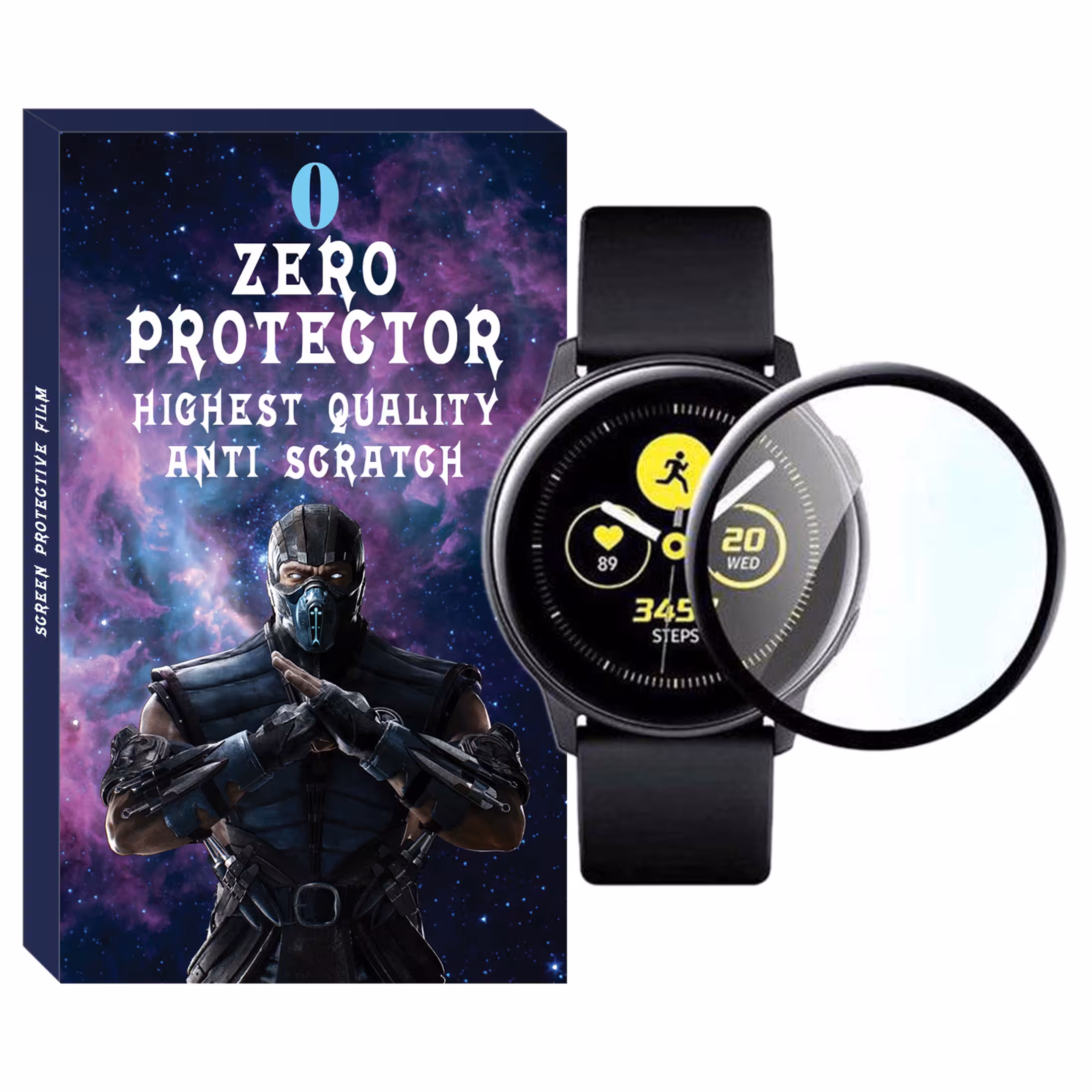 محافظ صفحه نمایش زیرو مدل TPZ-01 مناسب برای ساعت هوشمند سامسونگ Galaxy Watch Active 2 40mm