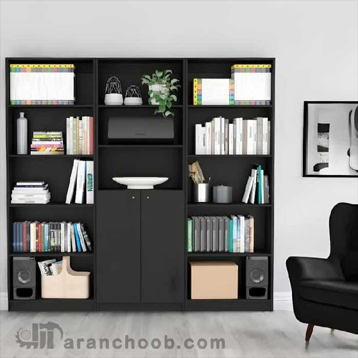 کتابخانه مدرن چوبی