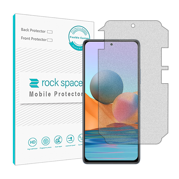 گلس شیائومی Redmi Note 10 Pro (Global Version) مدل نانو هیدروژل گیمینگ برند راک اسپیس کد 14069M