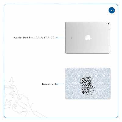 برچسب پوششی ماهوت مدل Nastaliq-4 مناسب برای تبلت اپل iPad Pro 10.5 2017 A1701