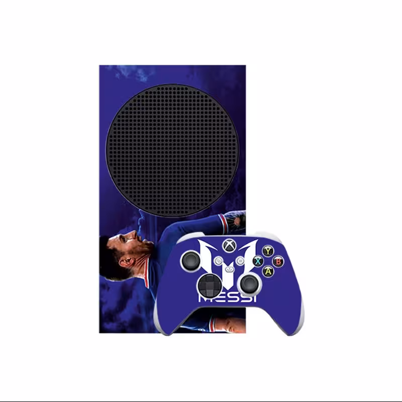 اسکین(برچسب)Xbox series s-طرح مسی(Messi )-کد2-سفارشی