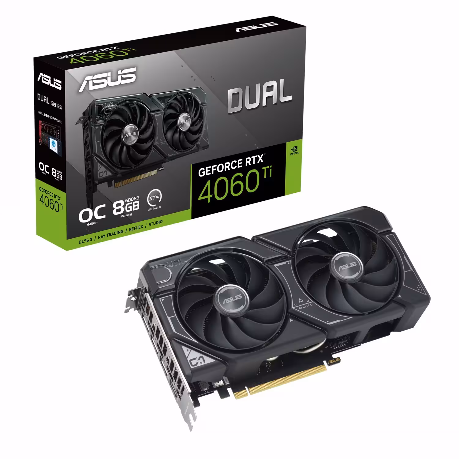 کارت گرافیک ایسوس Dual RTX 4060 Ti OC 8GB - فروشگاه اینترنتی طیف سنتر