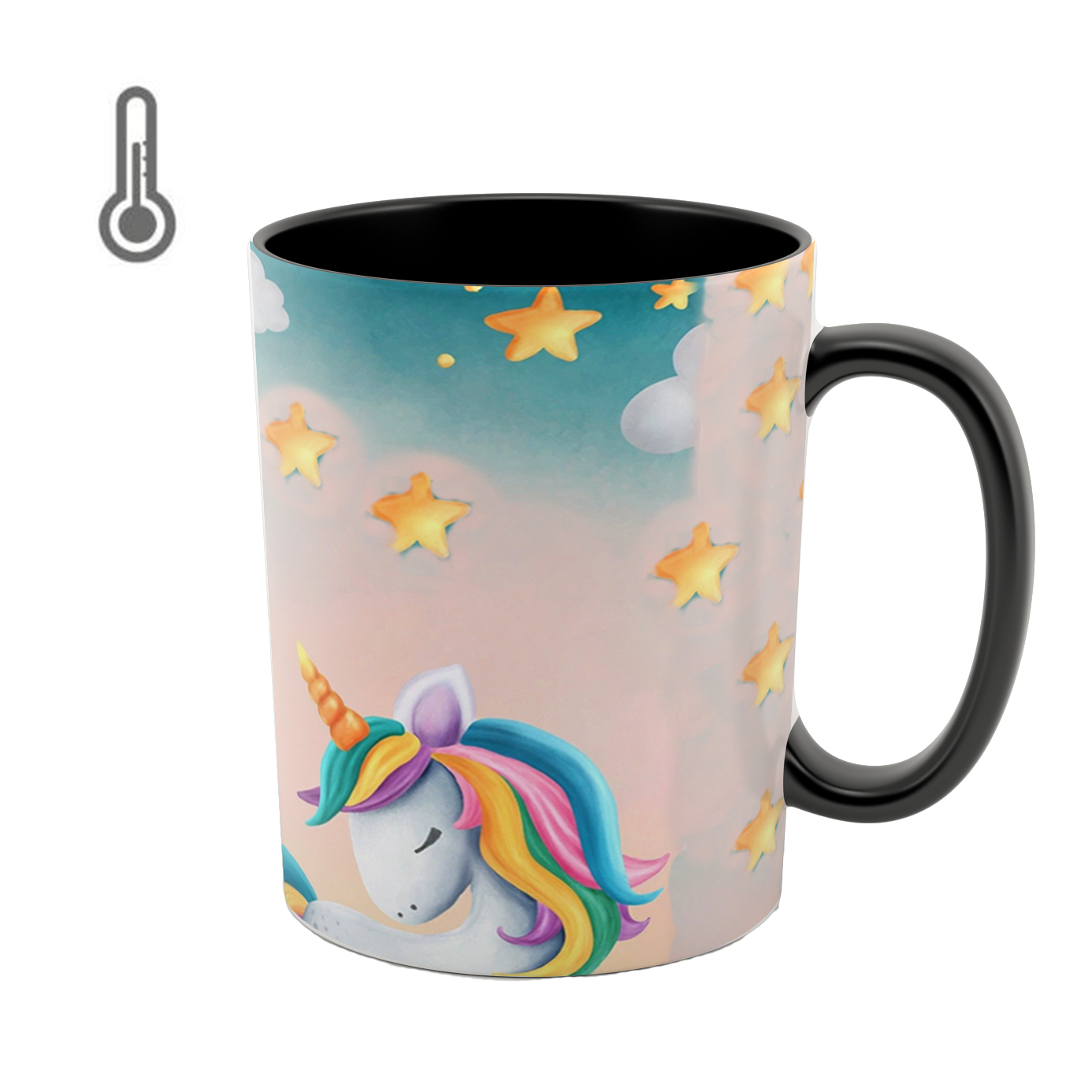 ماگ حرارتی طرح اسب تک شاخ