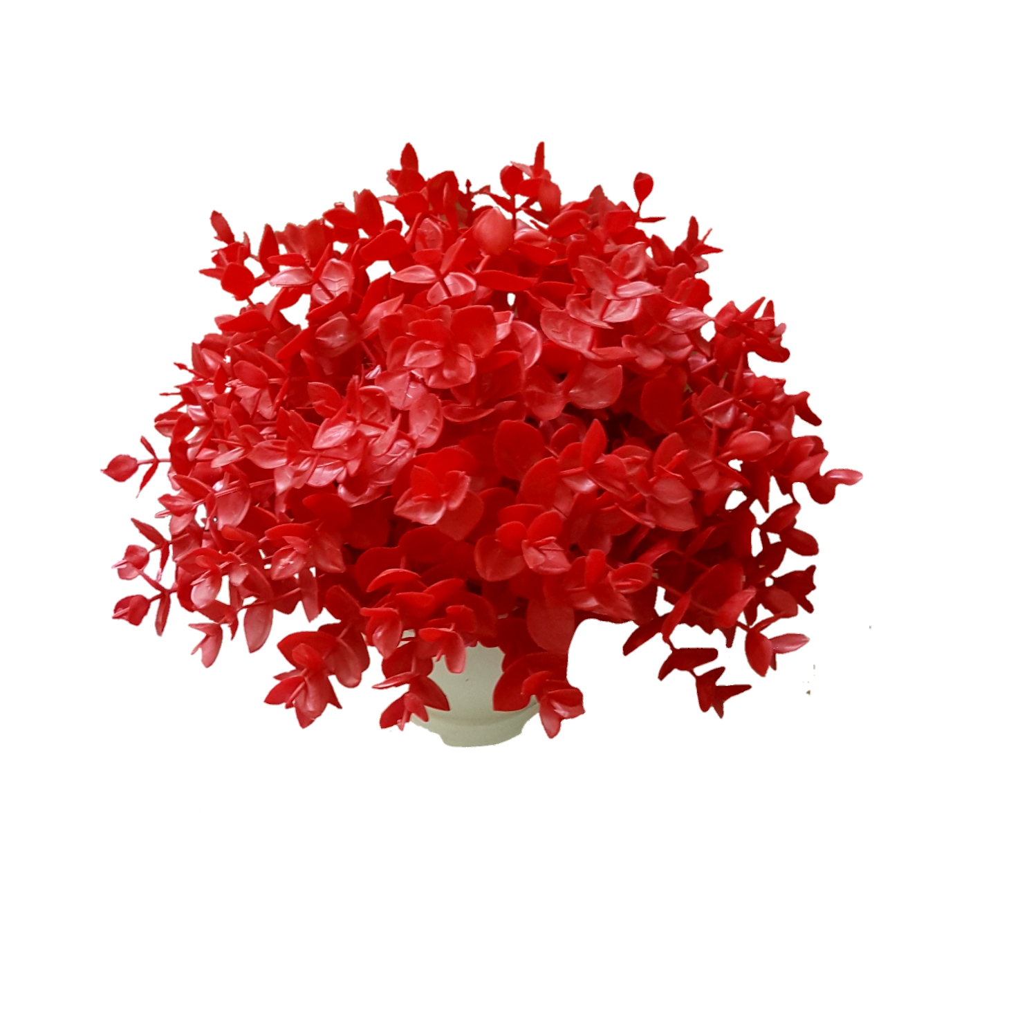 گلدان به همراه گل مصنوعی مدل شمشاد کد 900