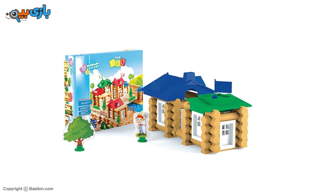 Forest house toy 92 pieces by Tak Toy