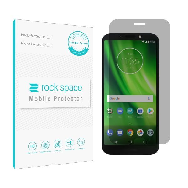 گلس موتورولا Moto G6 مدل نانو هیدروژل پرایوسی برند راک اسپیس کد S
