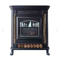 بخاری شومینه گازی750پایه دار مشهددوامMD28 مشکی و سفید(هزینه ارسال پس کرایه با خریدار محترم هست)ارسال ازمشهد