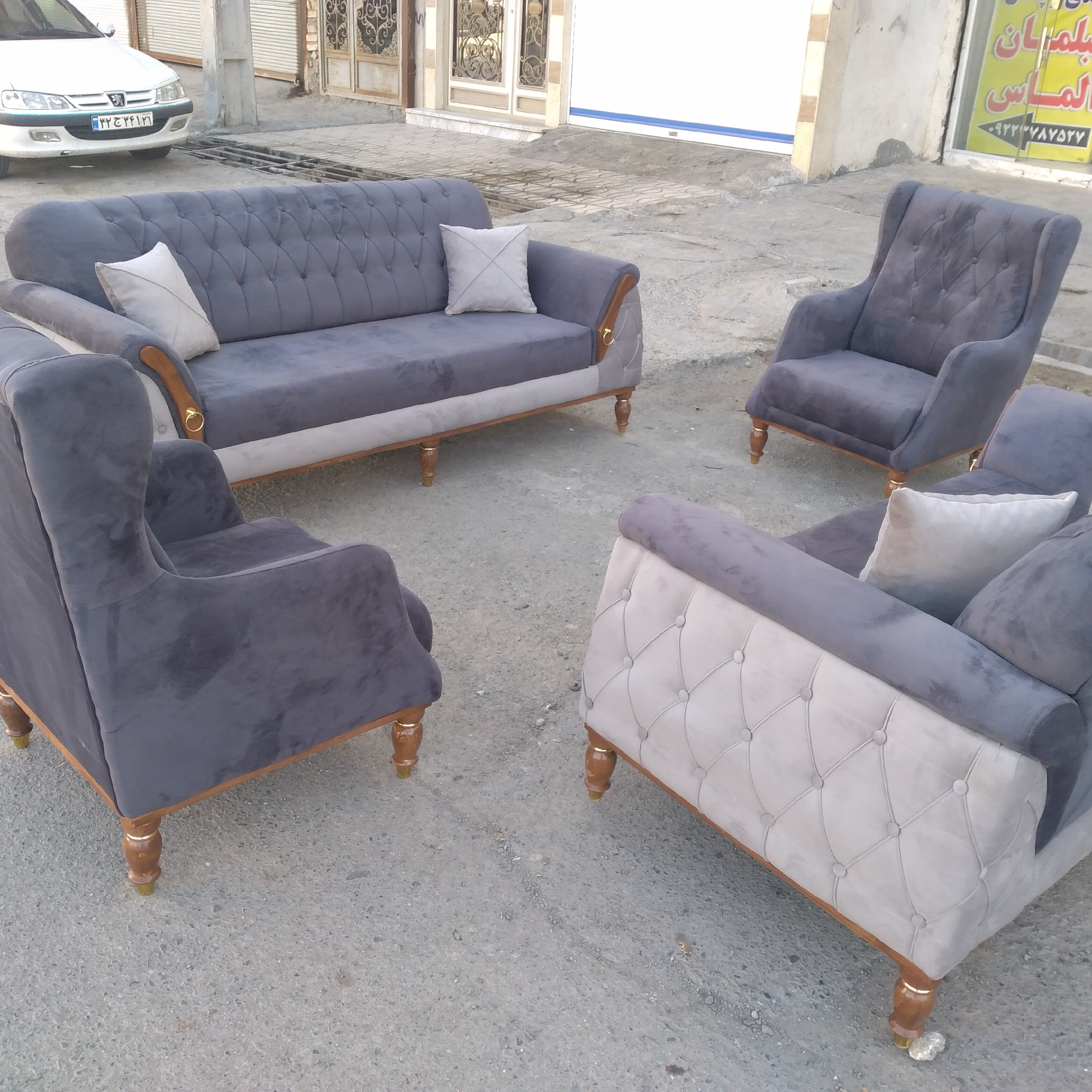 مبل راحتی چستر پاریس  7 نفره قیمتی مناسب