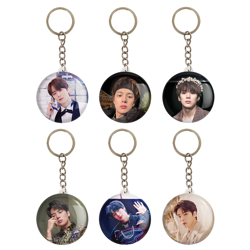 جاکلیدی خندالو مدل مینهیونک گروه مانستا اکس MONSTA X کد 1265B مجموعه 6 عددی