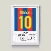 تابلو مدل مسی Leo Messi کد m2495-w