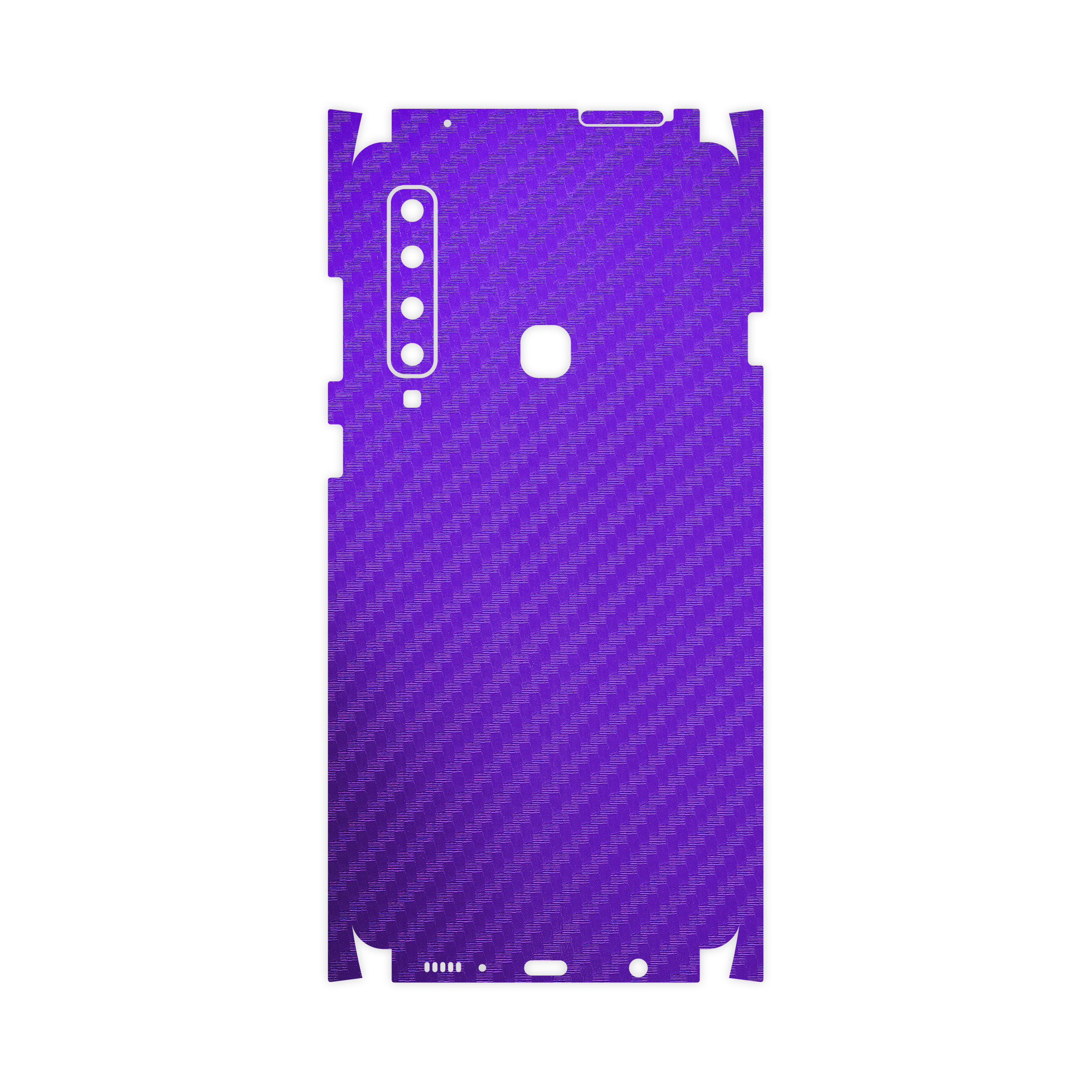 برچسب پوششی ماهوت مدل Purple-Fiber-FullSkin مناسب برای گوشی موبایل سامسونگ Galaxy A9 2018