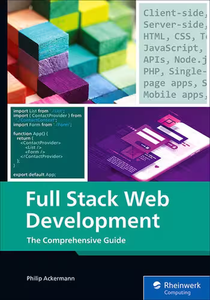 خرید و دانلود نسخه کامل کتاب Full Stack Web Development: The Comprehensive Guide