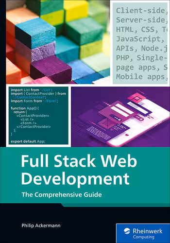 خرید و دانلود نسخه کامل کتاب Full Stack Web Development: The Comprehensive Guide