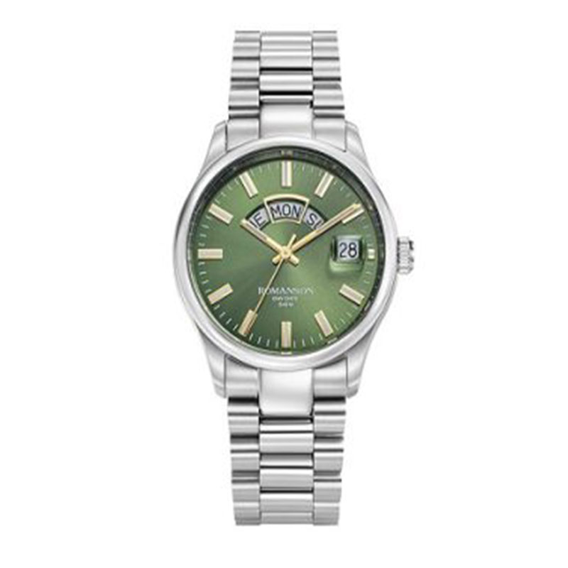 ساعت مچی رومانسون مردانه مدل TM3BF007FMWWAD1G-GREEN