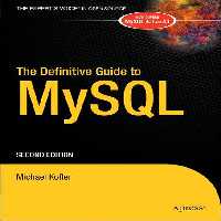 خرید و دانلود نسخه کامل کتاب The definitive guide to MySQL
