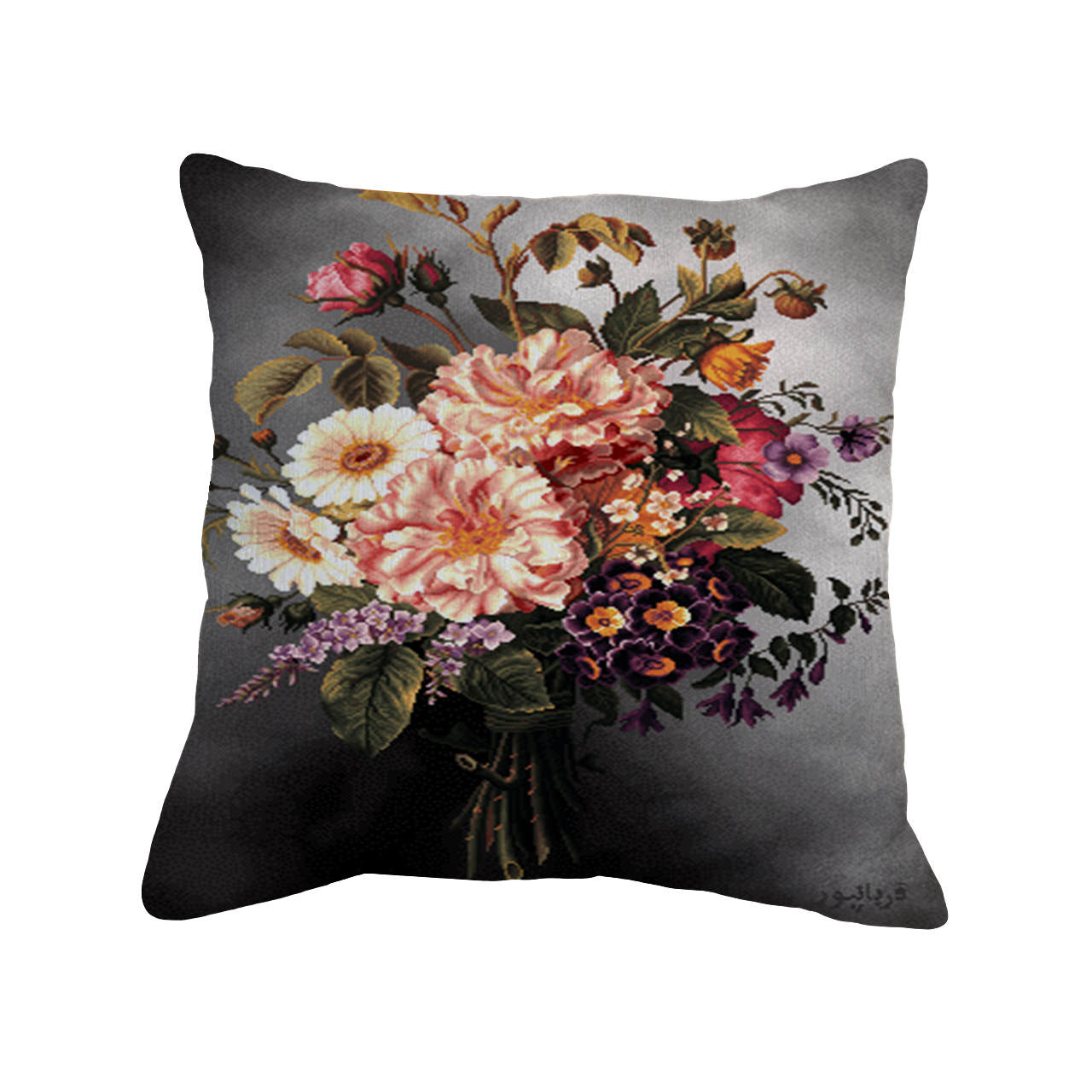 کاور کوسن طرح گل کد 2096 