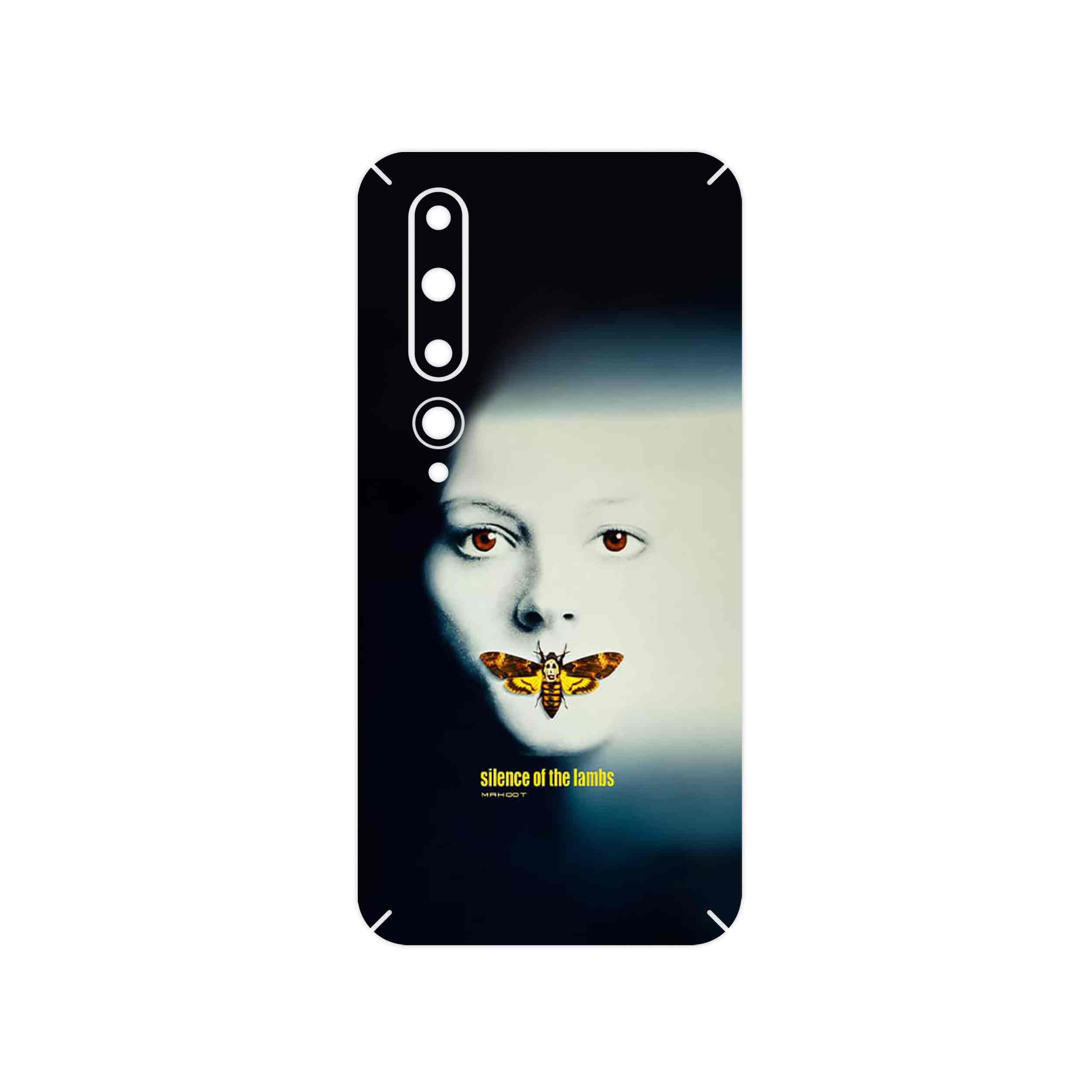 برچسب پوششی ماهوت مدل Silence of the Lambs مناسب برای گوشی موبایل شیائومی Mi 10 5G