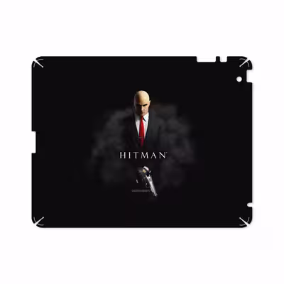 برچسب پوششی ماهوت مدل Hitman-Game مناسب برای تبلت اپل iPad 2 2011 A1396