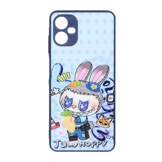 قاب گوشی موبایل Labubu Hoppy پشت طلق