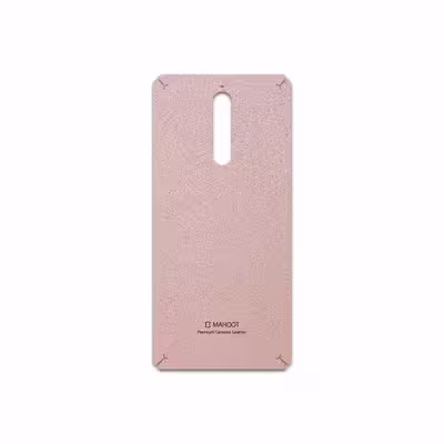برچسب پوششی ماهوت مدل Rose Gold Leather مناسب برای گوشی موبایل نوکیا 8