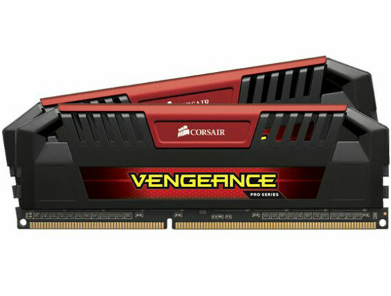 رم کورسیر Vengeance Pro Red 16GB 8GBx2 2400Mhz DDR3