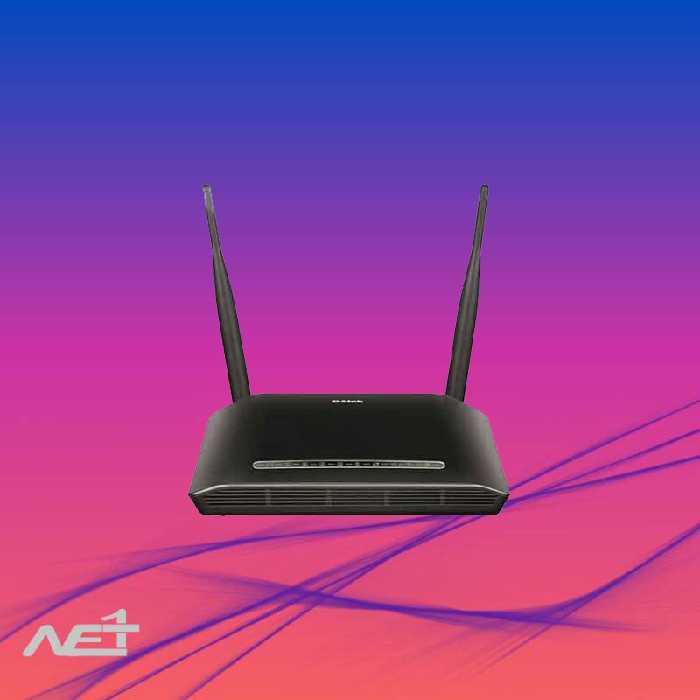 مودم روتر ADSL2 Plus بی‌سیم N300 دی لینک مدل DSL-2750U New