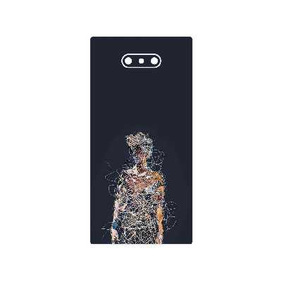 برچسب پوششی ماهوت مدل Strings Digital Art 1 مناسب برای گوشی موبایل ریزر Phone 2