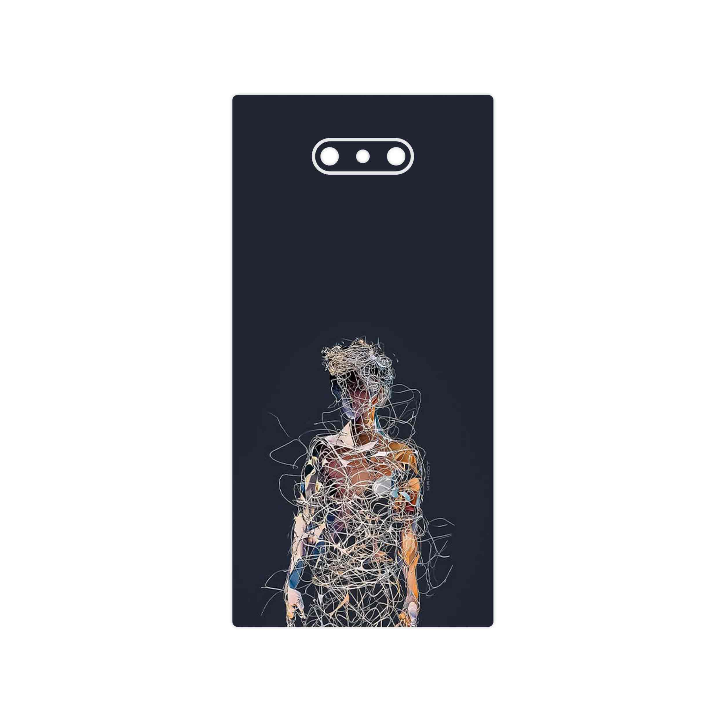 برچسب پوششی ماهوت مدل Strings Digital Art 1 مناسب برای گوشی موبایل ریزر Phone 2